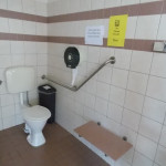 Park communal accessible bathroom