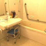 Sanroute bath incl shower with rails